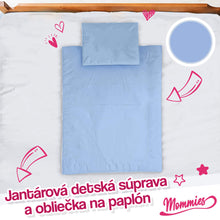 Načítať obrázok do zobrazovača galérie, Detské jantárové obliečky a prikrývka s plachtou (5 dielny)