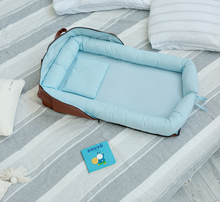 Načítať obrázok do zobrazovača galérie, Prenosná detská postieľka - prebaľovacia posteľ