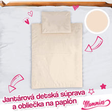 Načítať obrázok do zobrazovača galérie, Detské jantárové obliečky a prikrývka s plachtou (5 dielny)