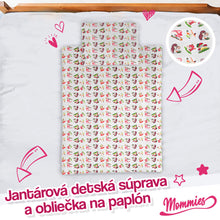 Načítať obrázok do zobrazovača galérie, Detské jantárové obliečky a prikrývka s plachtou (5 dielny)