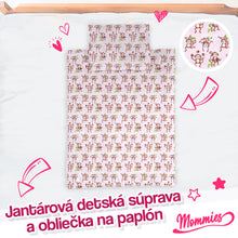 Načítať obrázok do zobrazovača galérie, Detské jantárové obliečky a prikrývka s plachtou (5 dielny)