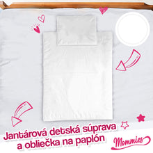 Načítať obrázok do zobrazovača galérie, Detské jantárové obliečky a prikrývka s plachtou (5 dielny)