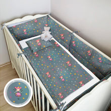 Načítať obrázok do zobrazovača galérie, Kompletná detská posteľná bielizeň (6 kusov)
