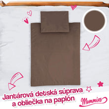 Načítať obrázok do zobrazovača galérie, Detské jantárové obliečky a prikrývka s plachtou (5 dielny)