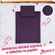 Načítať obrázok do zobrazovača galérie, Detské jantárové obliečky a prikrývka s plachtou (5 dielny)