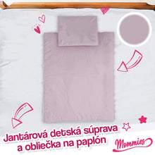 Načítať obrázok do zobrazovača galérie, Detské jantárové obliečky a prikrývka s plachtou (5 dielny)
