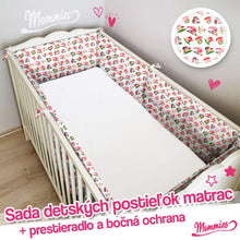 Načítať obrázok do zobrazovača galérie, Sada detských postieľok (matrac, mriežka a plachta)