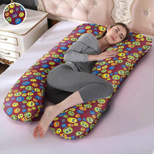 Načítať obrázok do zobrazovača galérie, Vymeniteľný poťah na objatie tehotenského vankúša - tehotenský vankúš