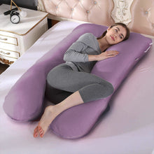 Načítať obrázok do zobrazovača galérie, kismama párna, szoptatós párna, terhes párna, szoptatós párna használata, kismama ölelő párna, Egyszínű - hamvas lila