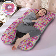 Načítať obrázok do zobrazovača galérie, Vymeniteľný poťah na objatie tehotenského vankúša - tehotenský vankúš