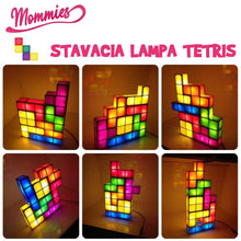 Načítať obrázok do zobrazovača galérie, Stavacia lampa Tetris
